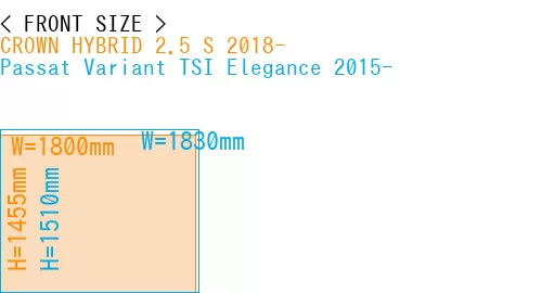 #CROWN HYBRID 2.5 S 2018- + Passat Variant TSI Elegance 2015-